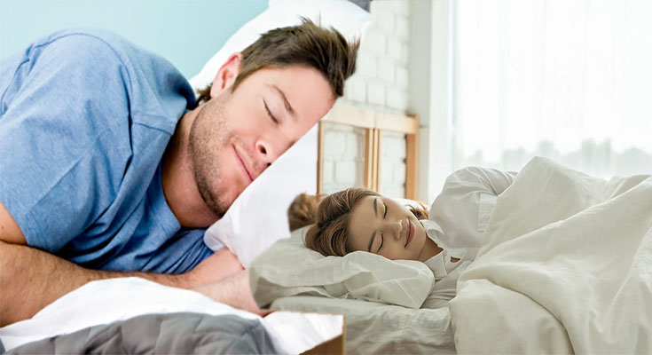 The Differences Between a Man and Woman Sleeping
