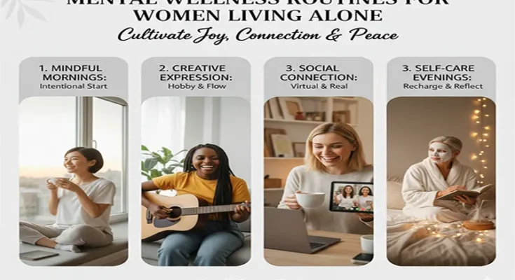 Mental Wellness Routines for Women Living Alone to Prevent Loneliness