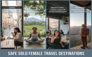 Safe Solo Female Travel Destinations with Community Coworking Spaces