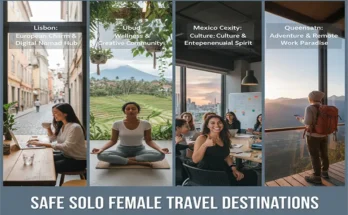 Safe Solo Female Travel Destinations with Community Coworking Spaces