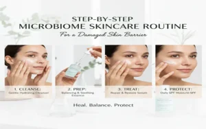 Step-by-Step Microbiome Skincare Routine for a Damaged Skin Barrier